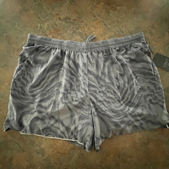VRST Mens Relaxed Fit Running Training‎ Gray Shorts XL NWT - Picture 1 of 9
